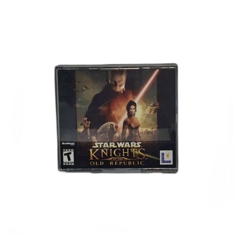 Star Wars Knights of the Old Republic PC Game 2003 4 Disc Set KOTOR CD